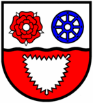 Das Wappen der Gemeinde Hasloh