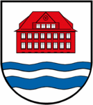 Das Wappen der Gemeinde Borstel-Hohenraden
