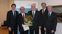 Verleihung des Bundesverdienstkreuzes an Hans Albert Höft