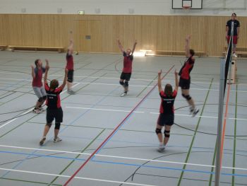 Jubel nach dem Matchball 